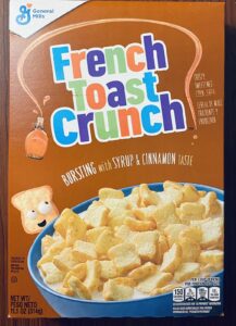 90s breakfast foods french toast crunch