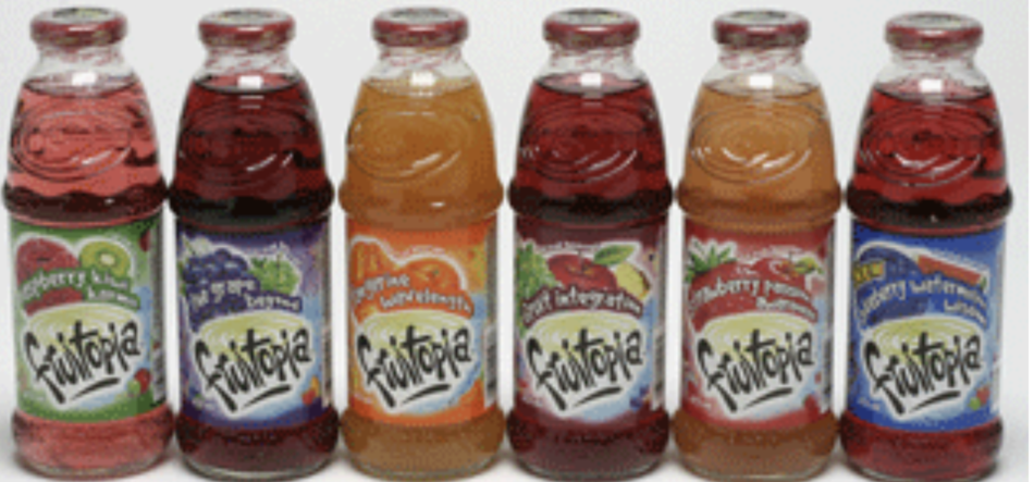 Fruitopia Flavors: 90s Juice Drinks